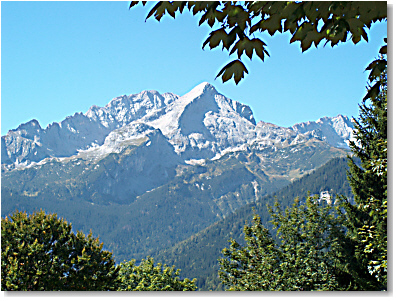 Zugspitze bei Garmisch-Partenkirchen