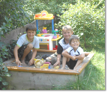 Im Sandkasten